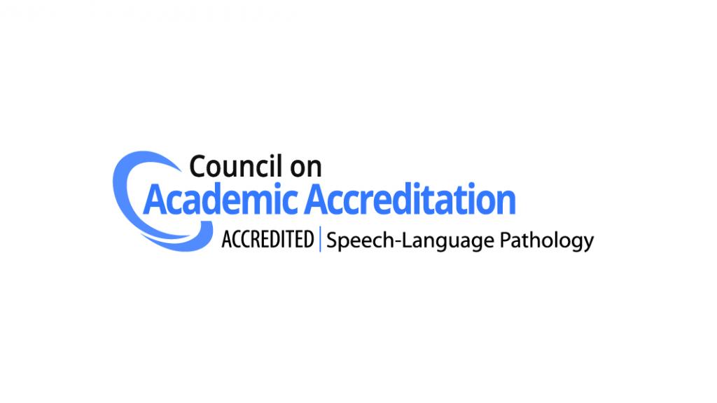 Council on Academic Accreditation logo - Speech Language Pathology